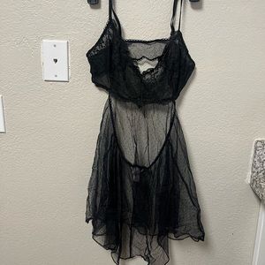 Black Victoria’s Secret babydoll